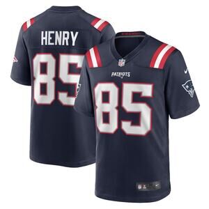 Nike Mens New England Patriots Hunter Henry 85 Football Jersey XL Navy NWT